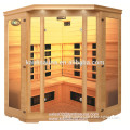 Luxury lay down dry sauna,far infrared sauna room with CE ETL